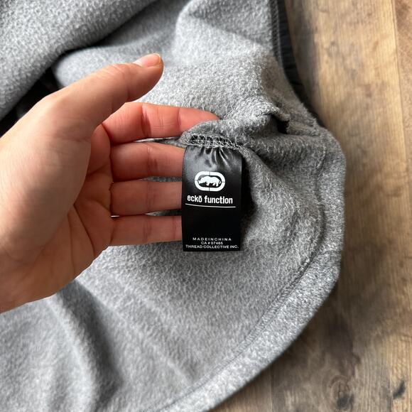 Ecko Function Jacket Men's Size 3XL Black 1/4 Zip Fleece Softshell Athletic 5269 - Picture 8 of 13